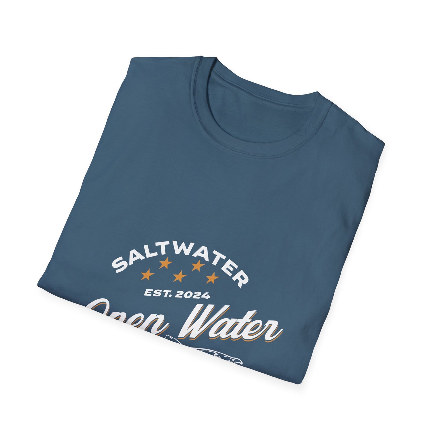 Salmon Fishing T-Shirt - Open Water Saltwater Experience