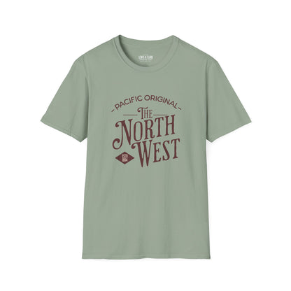 Pacific Northwest Shirt | Vintage PNW Graphic Tee for Outdoor Adventure Lovers