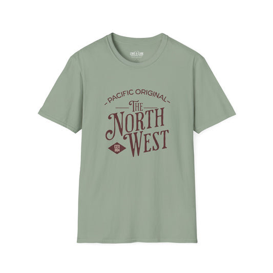 Pacific Northwest Shirt | Vintage PNW Graphic Tee for Outdoor Adventure Lovers