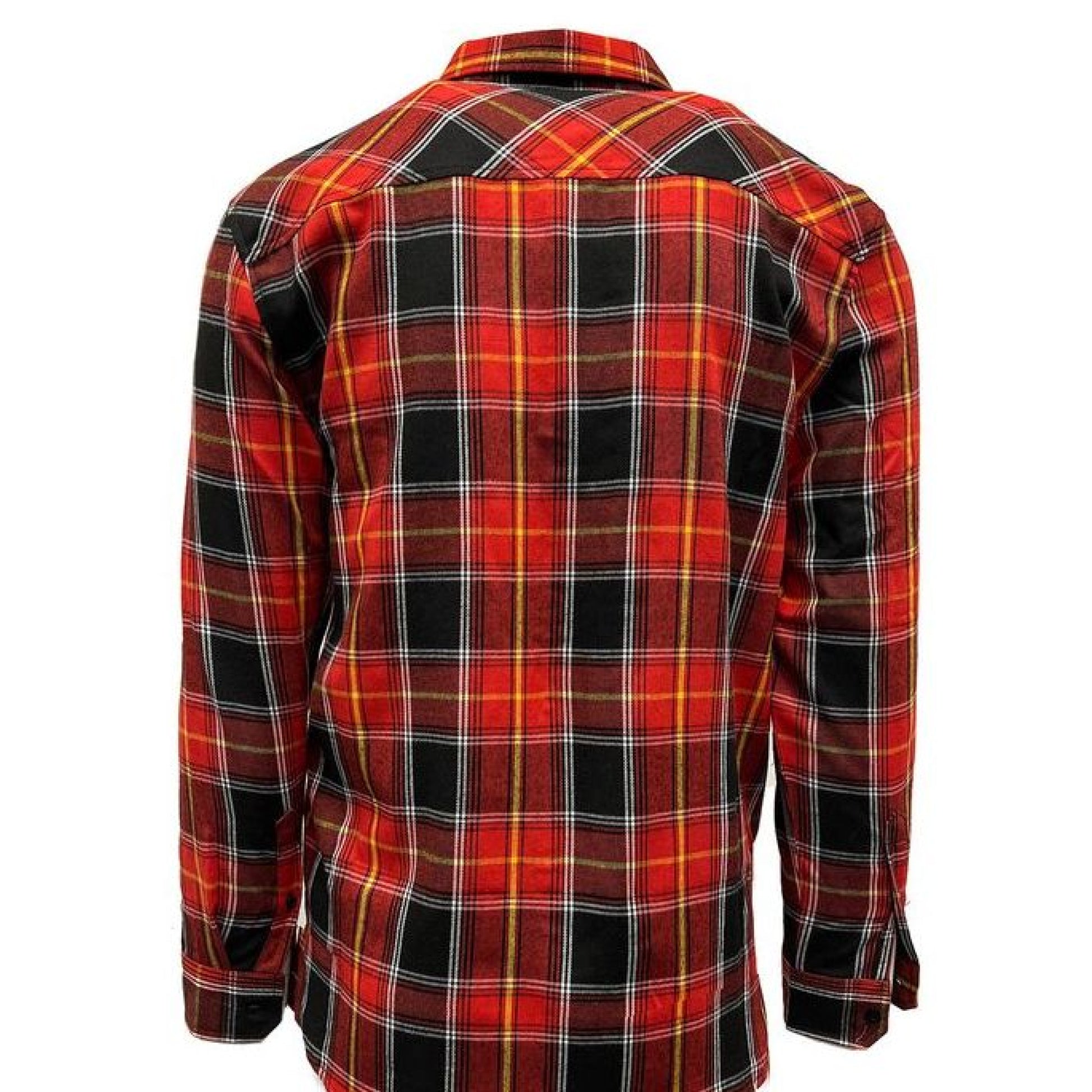 FIRE RED/ BLACK - BACK