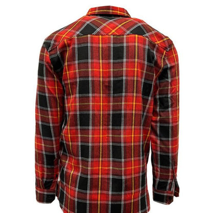 FIRE RED/ BLACK - BACK